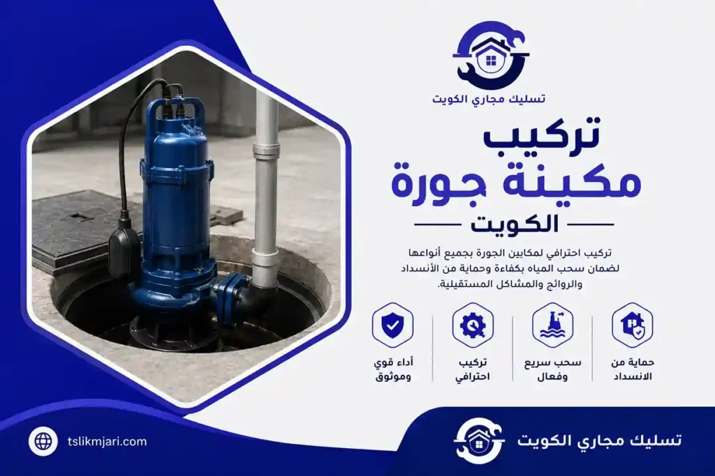 تركيب مكينة جورة الكويت .. صيانة وتصليح مضخة جورة